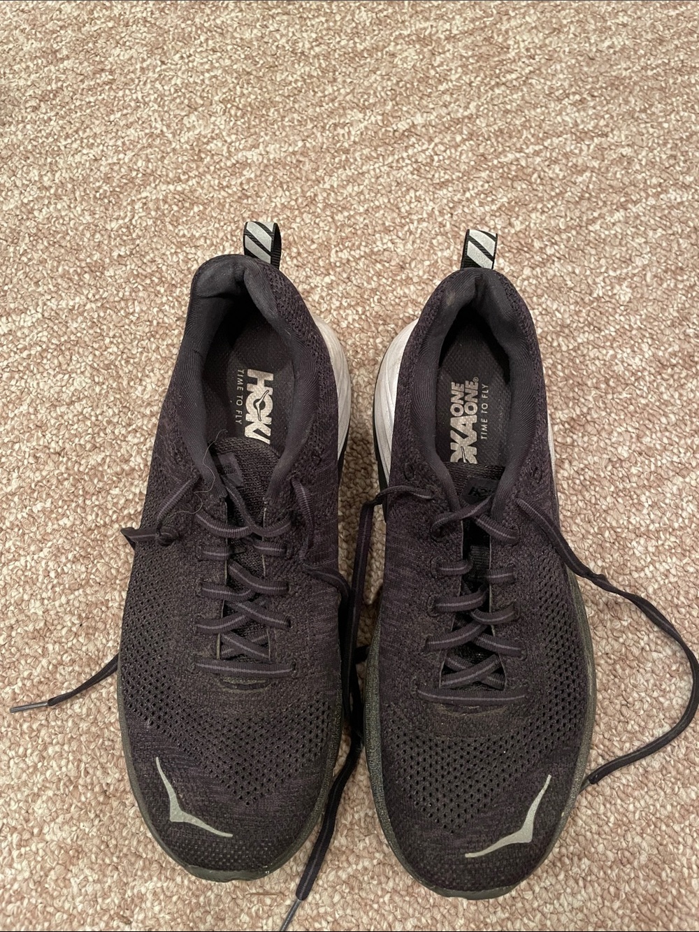 Hoka Women’s Black Running Shoes - Lightweight Performance